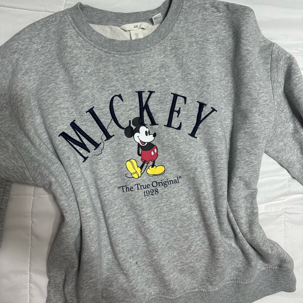 H&M Mickey Mouse crew neck/sweatshirt